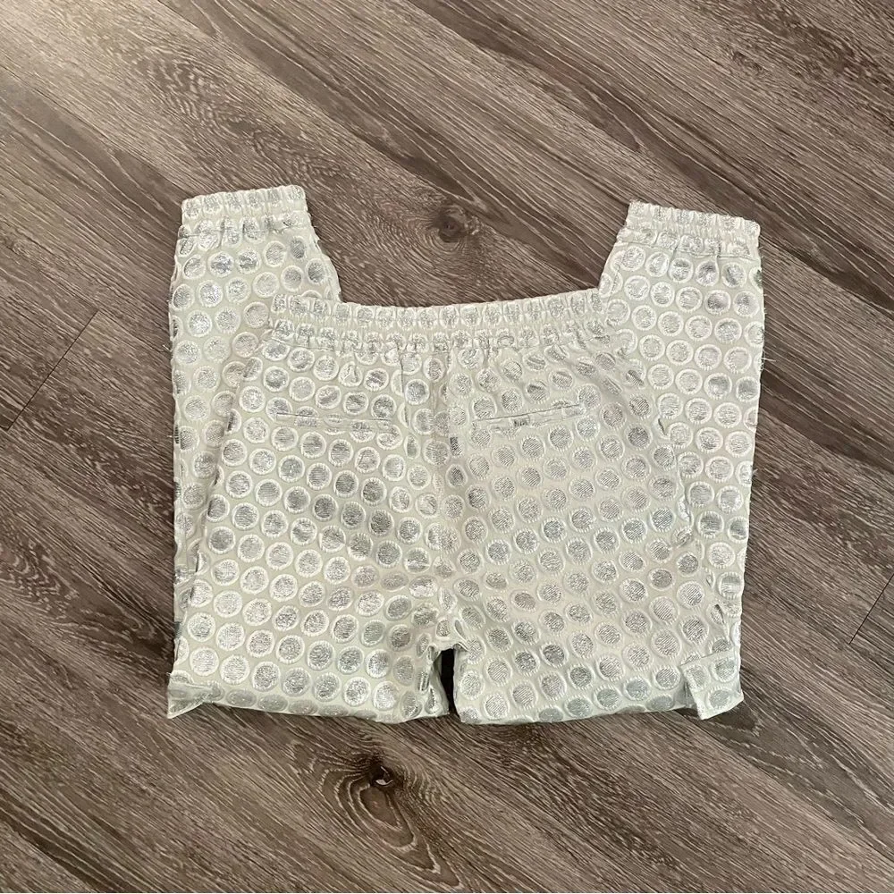 Anthropologie Jacquard Utility Joggers